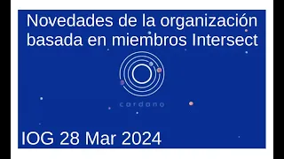 Novedades de la organización basada en miembros Intersect | IOG 28 Mar 2024