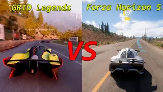 Forza Horizon 5 vs GRID Legends | Graphics Comparison | Gameplay | 2K