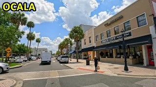 Ocala Florida Driving Through