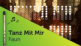 Tanz Mit Mir (Faun) on Tin Whistle D + tabs tutorial