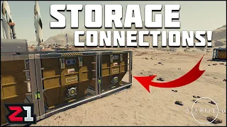 Base Storage, Power And Manufacturing Connections ! Starfield Tips And Tricks | Z1 Gaming