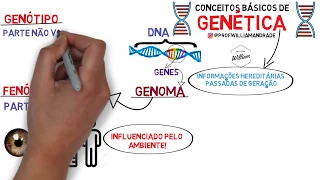 RESUMO - Conceitos básicos de Genética - 3 ano