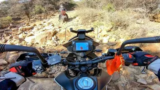 KTM 390 Adventure on Extreme Off-roads | Found Lost Lake in Forest | Part 1