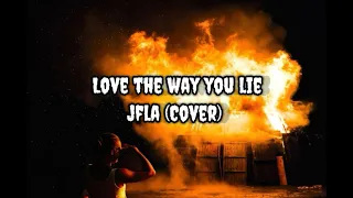 love the way you lie Eminem feat rihanna (J.Fla Cover - Lyrics )