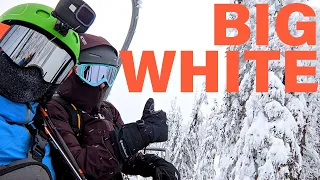 Skiing Perfect Snow at Big White Resort