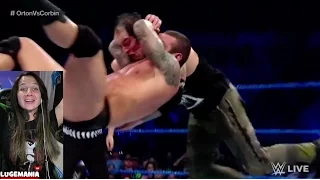 WWE Smackdown 5/16/17 Randy vs Baron Corbin