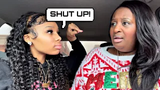 TELLING MY MOM TO “SHUT UP” EVERY TIME SHE SPEAKS *BAD IDEA*