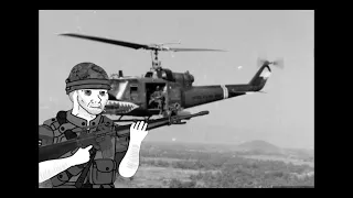 Fortunate son but Your huey helicopter is getting shot down by Vietcong.