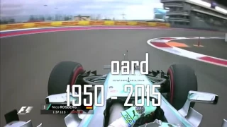 F1 onboard 1950-2015