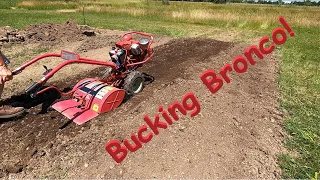 Busting Clay Soil With a Troy Bilt Horse Tiller | Part 1 | Man About Home