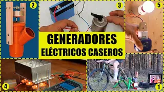 ⚡ ​TOP 5 Generadores Eléctricos Caseros que TÚ MISMO puedes construir paso a paso | Bricologia