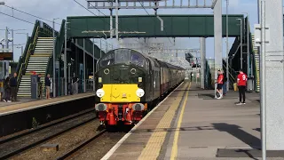 40013 passes Severn Tunnel Junction working ‘Welsh Marches Whistler’ - 08/06/2022