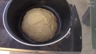 Busch Beer Bread in a Dutch Oven