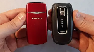 Incoming call & Outgoing call at the Same Time Samsung X210 + Samsung X650