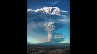 Calbuco volcano, Chile (2015) #shorts