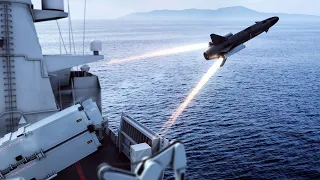 U.S Navy Test Advanced Missile with Stealth Ship