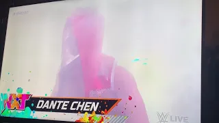 Dante Chen First WWE NXT 2.0 Entrance!!