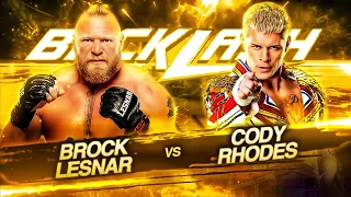 Cody Rhodes vs. Brock Lesnar | Wrestlemania Backlash | Full match | WWE2K23 | LEGEND Difficulty