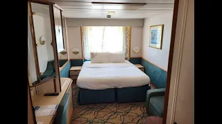 Rhapsody of the Seas | Ocean View | Royal Caribbean | Room Tour