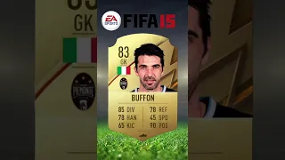 Buffon FIFA Evolution #fifa #fifa23 #buffon #shorts