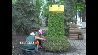 Клумбы в Струковском саду украсят необычные скульптуры