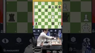 Could this be the most famous move in chess history? Magnus Carlsen's brilliant in 2016 FIDE champ