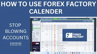 HOW TO USE FOREX FACTORY ECONOMIC CALENDER/FOREX FACTORY TUTORIAL