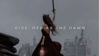 you've joined the hero’s rebellion | scarlet guard playlist