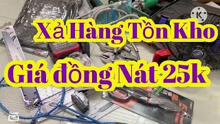 Hôm nay e xả hết 25k,kìm bấm,vòi nước,cò khoan,vòi vệ sinh,thân 10ly,thân quạt pin,pin 15cell