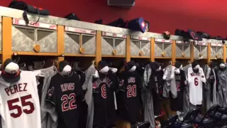 Cleveland Indians spring training clubhouse