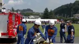 第22回群馬県消防ポンプ操法競技大会①