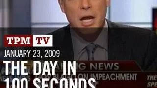 January 23, 2009: The Day in 100 Seconds