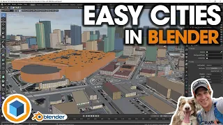 Easy CITIES IN BLENDER - Using the OSM Add-On!