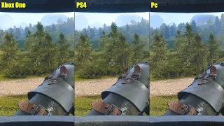 Battlefield 1 PS4 Vs Xbox One Vs Pc Graphics Comparison