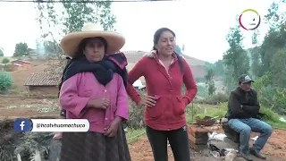 RONDAS CAMPESINAS SE PRONUNCIAN TRAS CASO DE ANCIANITA  QUIEN SU HIJA LA QUIERE BOTAR DE SU VIVIENDA