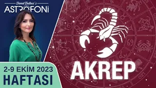 Akrep burcu, haftalık burç yorumu, 2 Ekim 2023. Astrolog Demet Baltacı astroloji burçlar haber