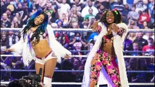 WWE Sasha Banks & Naomi vs Rhea Ripley & Liv Morgan 1/2 - Full Match 3/18/22