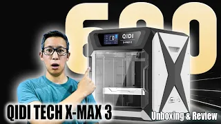 This 3D Printer is HUGE and FAST | Qidi X-Max 3 Review