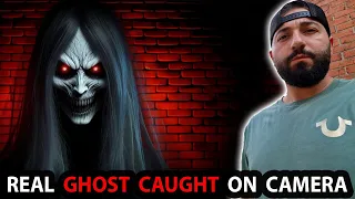 Caught A Real Ghost On Camera at HAUNTED BELMONT INN!