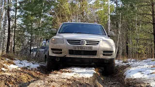 Touareg 4*4 off-road / Туарег 4*4 оффроад, за УАЗами по колее