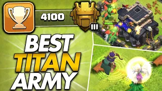 BEST TH9 PUSHING ATTACK STRATEGY FOR TITAN LEAGUE | Clash of Clans