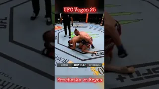 UFC Vegas 25 Prochazka vs Reyes KO