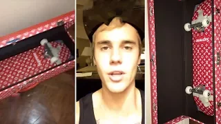 Justin Bieber Unboxes His $68,000 Skateboard | FULL VIDEO