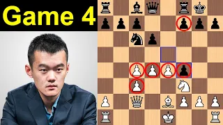 Game 4: 2023 World Chess Championship | Ding vs Nepomniachtchi