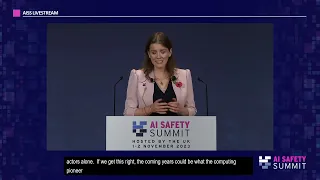 LIVE: AI Safety Summit Opening Plenary