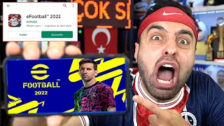 EFOOTBALL 2022 MOBİLE ÇIKTIII ! PLAYSTATİON 5 DEN DAHA GÜZEL ! EFSANE OYUN ! PES 22 MOBİLE !