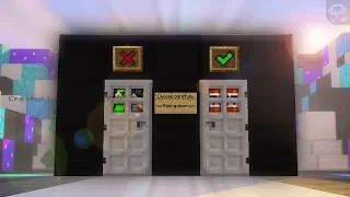 Don't choose the UNFAIR DOOR in Minecraft!