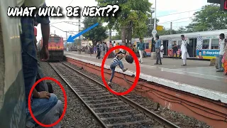 Stupid & Careless People Challenging High Speed Lal Kuan Express || Indian Railways