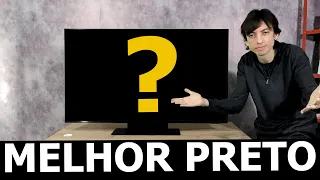 Essa é a TV com o MELHOR NIVEL DE PRETO!! (excluindo as OLED)