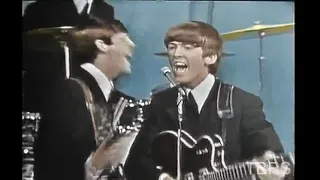 The Beatles - She Loves You Live At The Royal Variety Performance (Colorized - DeepRemaster)